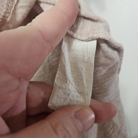 Altar'd State Baby Pink Short Sleeve Top With Layered Hem! - Picture 3 of 5